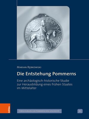 cover image of Die Entstehung Pommerns
